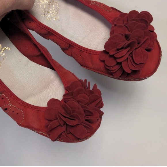 Rieker Suede Savannah Ballet Flats - Picture 3 of 8